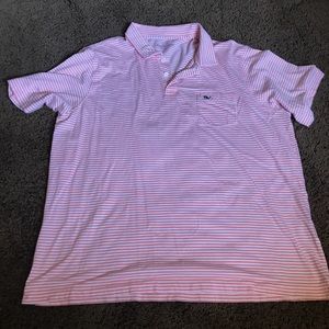 Vineyard Vines Pink Polo
